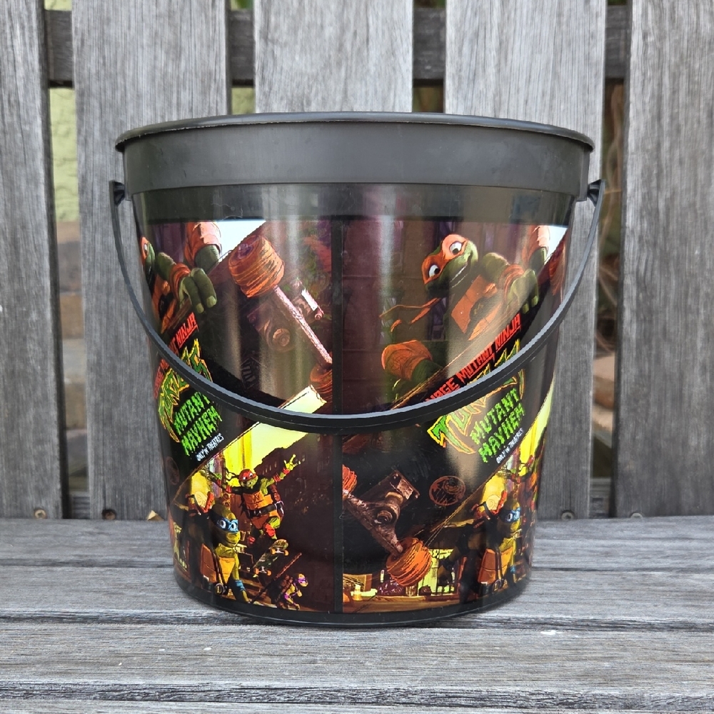 Teenage Mutant Ninja Turtles Movie Popcorn Bucket - Green/Black 2023